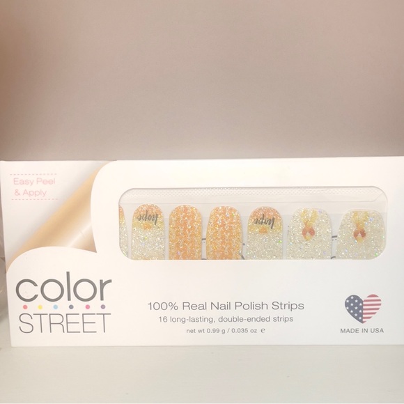 Color Street Hope, Love, Cure Retired Childhood Cancer Fundraiser Nail Set - Picture 8 of 10
